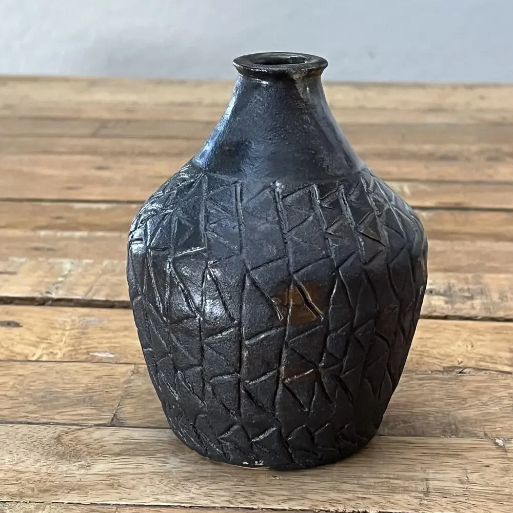 Handcrafted Ceramic Vase 4.75